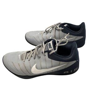 Nike Air Max Indoor Shoes Sz 11 Gray & Navy Lightweight Athletic Sneakers